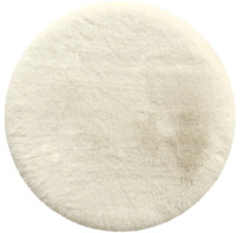 Kulatý koberec s vysokým vlasem