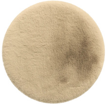 Kulatý koberec z umělé kožešiny