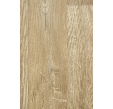 Detail laminátové podlahy s dřevěným vzhledem.