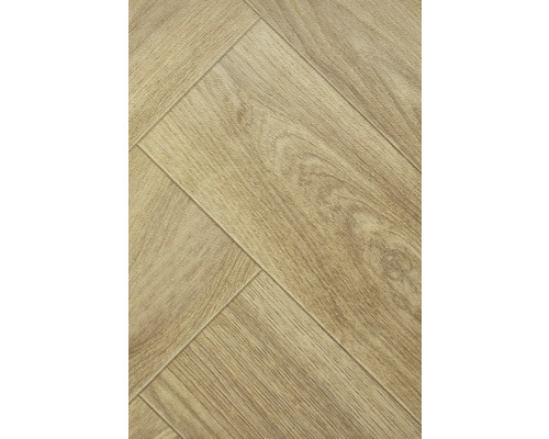 Podlahová krytina se vzorem rybí kosti s dřevěným vzhledem