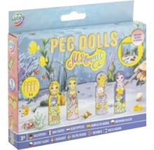 Kreativní sada Moxy Peg Dolls Mořská panna v balení
