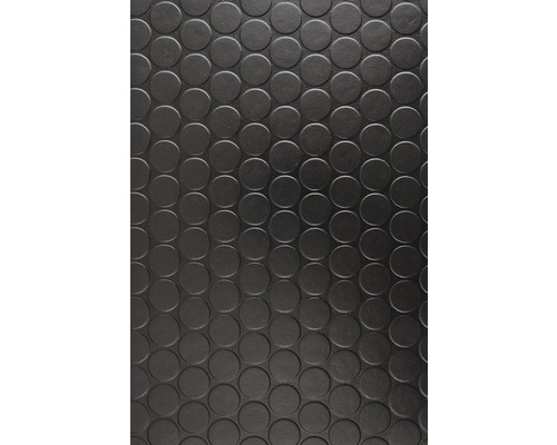 PVC podlaha CPN VLB ARTIFACT 096 černá šířka 200 cm (metráž) Gumová rohož s nopkovou strukturou