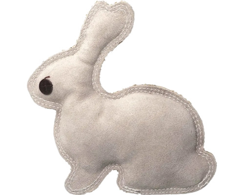 Dekorativní látkový zajíček s detaily švů