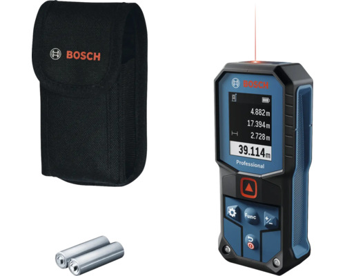 Laserový dálkoměr Bosch s pouzdrem a bateriemi