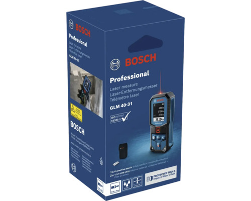Laserový dálkoměr Bosch Professional GLM 40-31 v krabici