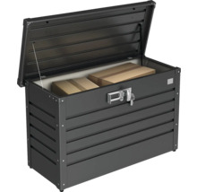 Otevřený zahradní box pro skladování se zámkem