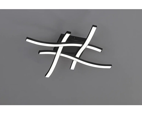 LED stropní svítidlo se zakřivenými prvky