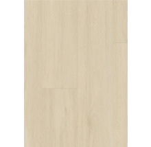 Světlá laminátová podlaha s dřevěnou strukturou