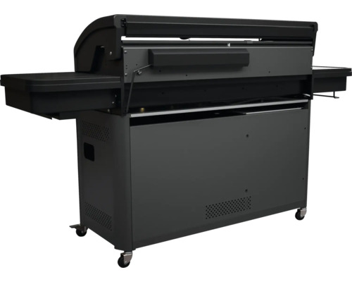 Grilovací vozík s odkládacími plochami a kolečky