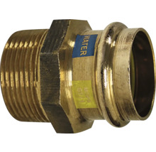 Mosazná závitová tvarovka pro vodovodní potrubí