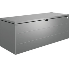 Šedý úložný box pro venkovní použití