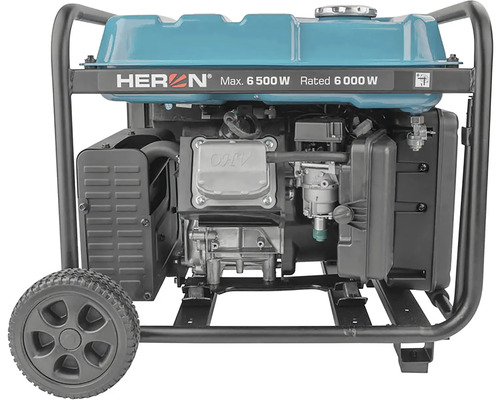 Elektrocentrála s maximálním výkonem 6500 W