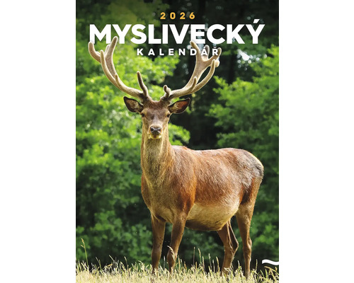 Lovecký kalendář 2026 s motivem jelena