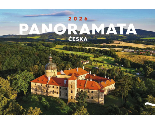 Panoramatický kalendář Česká republika 2026 s fotografií krajiny
