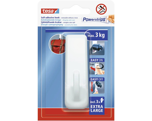 Samolepicí háček tesa® Powerstrips XL 9,36 x 2,97 cm