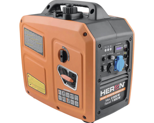 Elektrocentrála Heron s maximálním výkonem 2000 W.