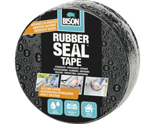 Samolepicí páska BISON RUBBER SEAL 7,5 cm x 5 m