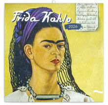 Kalendář Frida Kahlo pro rok 2026 s autoportrétem
