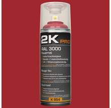 2K Pro sprej RAL 3000 ohnivě červená