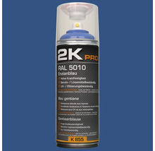 2K Pro sprej hořcová modř RAL 5010 pro lakýrnické práce