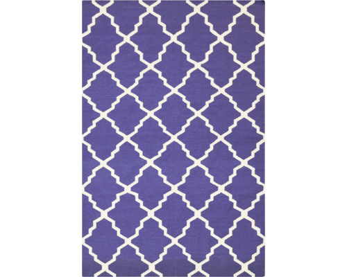Kusový koberec Bakero Jasmina tmavě modrý kilim 160 x 230 cm