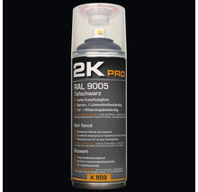 2K Pro RAL 9005 černá lesklá barva ve spreji