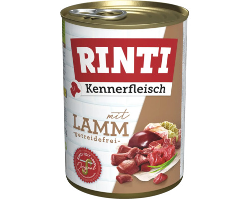 Konzerva pro psy RINTI jehněčí 400 g