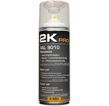 2K Pro lak ve spreji RAL 9010 Čistě bílá