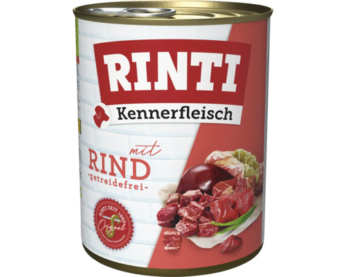 Konzerva pro psy RINTI hovězí čisté maso 800 g