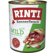 Konzerva Rinti s masem ze zvěřiny pro psy