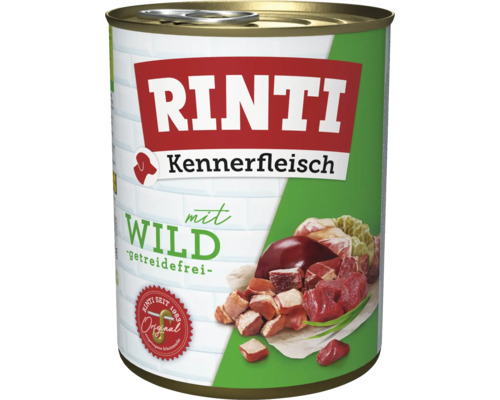 Konzerva pro psy RINTI zvěřina čisté maso 800 g