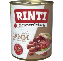 Rinti vlhké krmivo maso labužník s jehněčím pro psy v konzervě