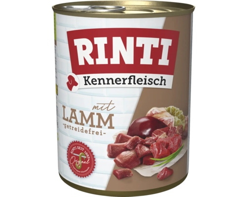 Konzerva pro psy RINTI s jehněčím 800 g