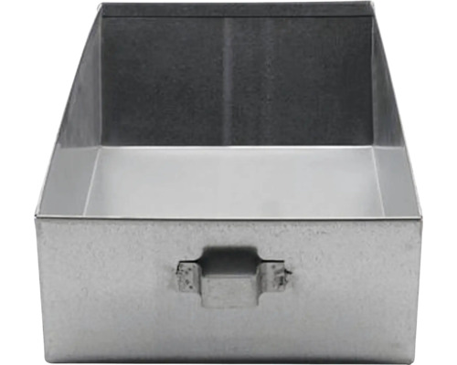 Kovový truhlík s rukojetí