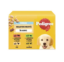 Pedigree Junior Míchaný výběr v aspiku pro mladé psy