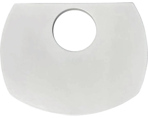 Horní deska (keramika, bílá) pro krbová kamna CASABLANCA, NADOR Keramická pomůcka pro odklepávání s otvorem