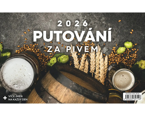 Scéna s pivem, obilím a dřevěným sudem