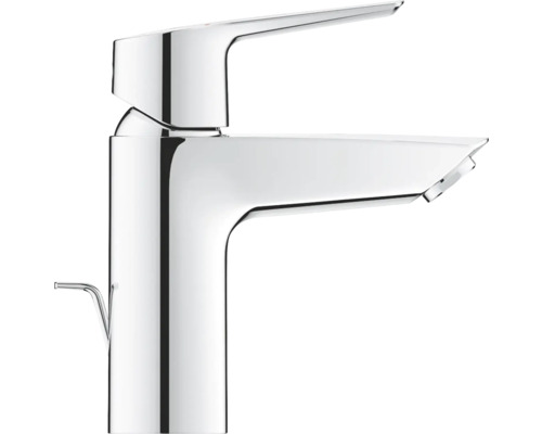 Lesklá umyvadlová baterie s pákou a odtokovou soupravou