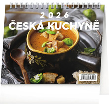 Stolní kalendář Česká kuchyně na rok 2026