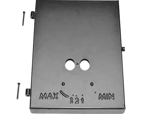 Dvířka (spodní) pro krbová kamna HIRI, MEGAN Kryt se šrouby pro ohniště