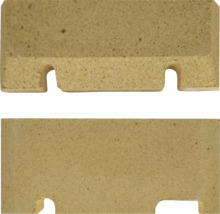 Žáruvzdorná cihla s vybráními