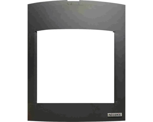 Dvířka topeniště pro krbová kamna TURIN MOCCA DELUXE Krbové obložení Accente z kovu