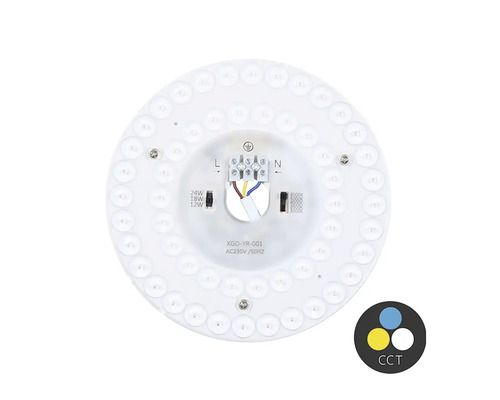 LED výměnný modul 24W 3200lm 3000-4000-6000K chrom