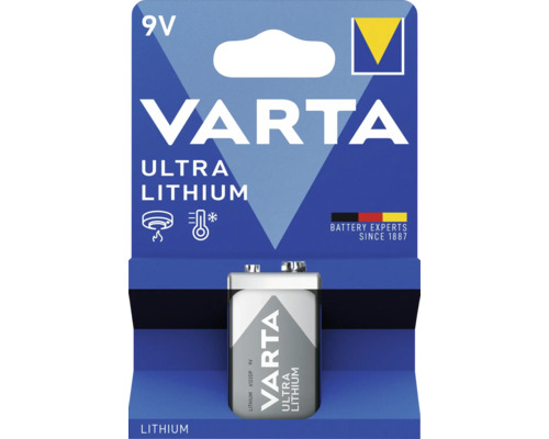 Baterie VARTA ultra Li 9V