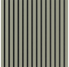 Nástěnný panel s lamelovou strukturou