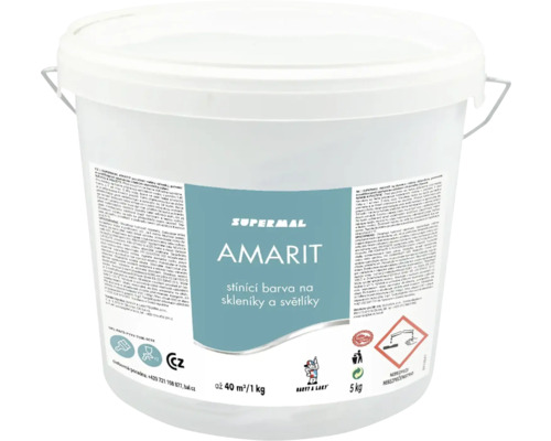 Kbelík stínící barvy Supermal Amarit pro skleníky a světlíky