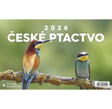 Titulní strana kalendáře České ptactvo na rok 2026