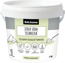 BALhome jedlá soda, technický natron v kbelíku o hmotnosti jeden kilogram
