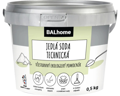 Jedlá soda technická BALhome eko 0,5 kg