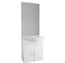 Skříňka pod umyvadlo se zrcadlem a osvětlením do koupelny